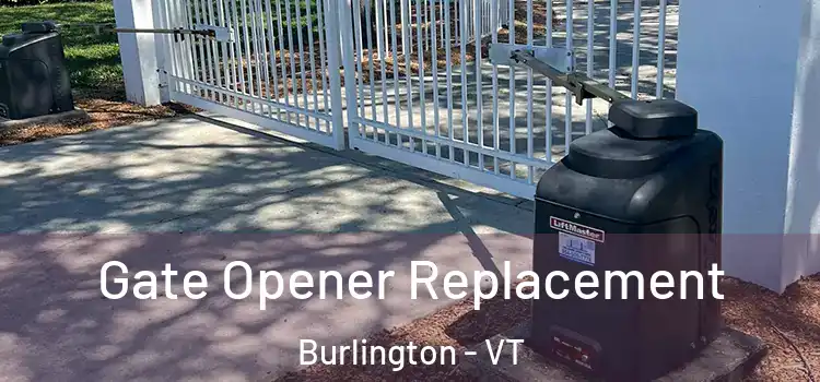 Gate Opener Replacement Burlington - VT